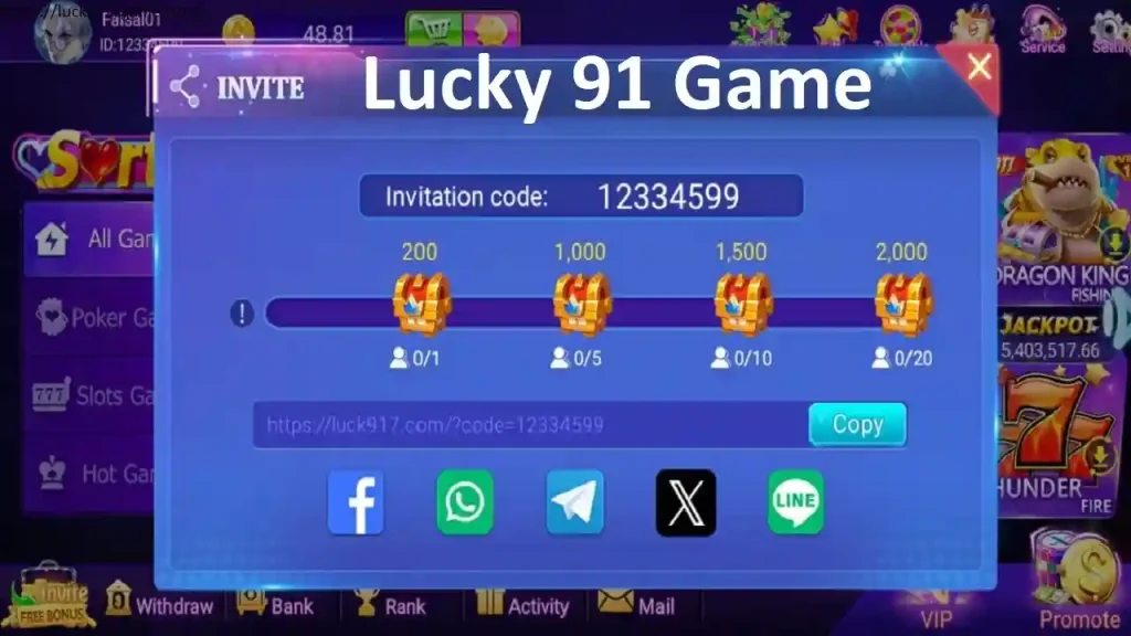 Lucky 91 Game APK