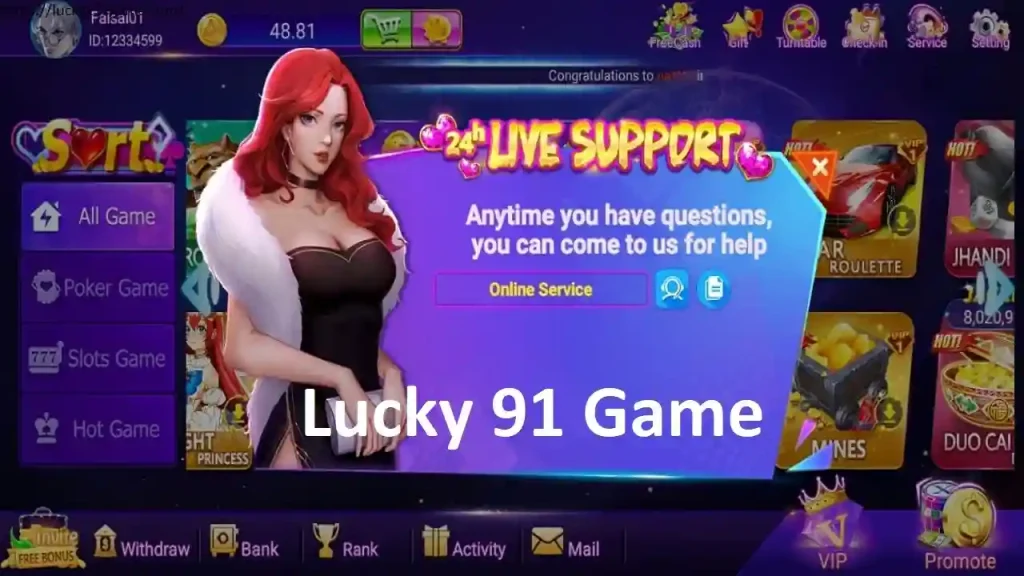 Lucky 91 Game APK
