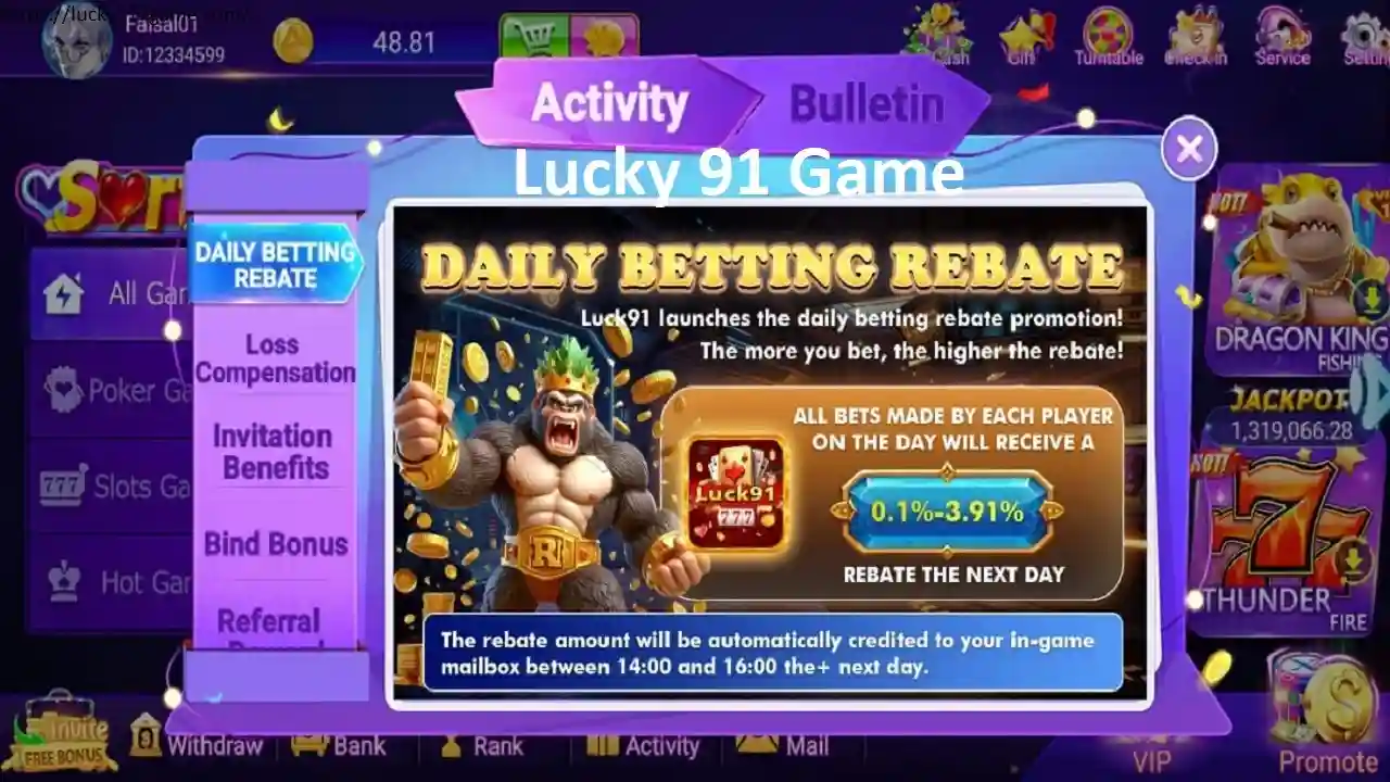 Lucky 91 Game APK 3