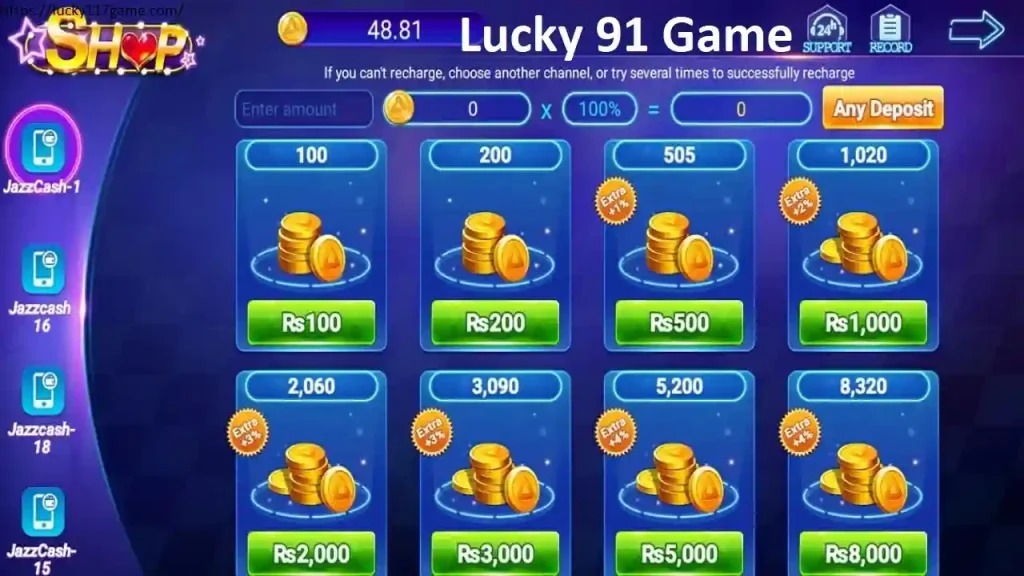 Lucky 91 Game APK