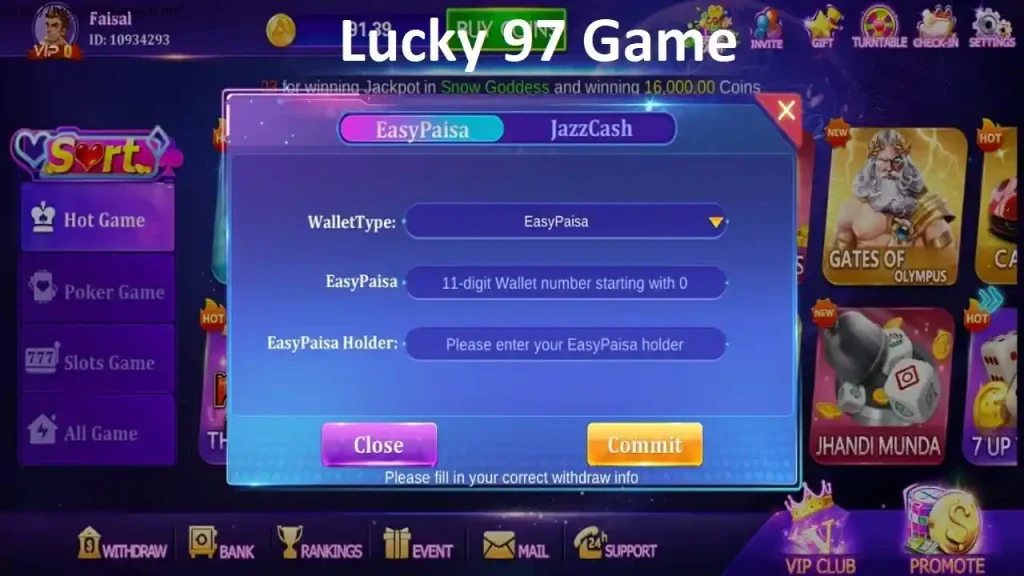 Lucky 97 Game APK